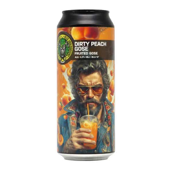 Beer Underground Dirty Peach Gose Fruited Gose 0,5l 5.0% 0.5L, Beer