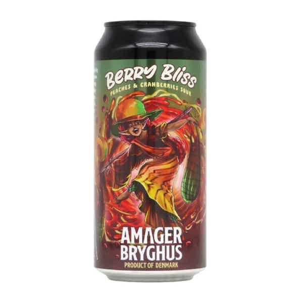 Amager Berry Bliss: Peaches & Cranberries Fruited Sour 0,44l 5.0% 0.44L, Beer