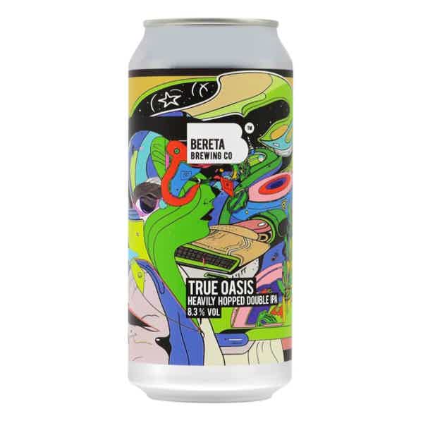 Bereta True Oasis Heavily Hopped Double IPA 0,44l 8.3% 0.44L, Beer