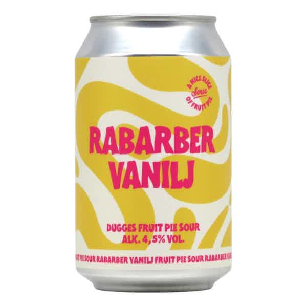 Dugges Rabarber Vanilj Sour 0,33l 4.5% 0.33L, Beer