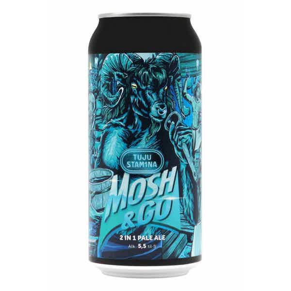 Panimoyhtiö Tuju/Stam1na Mosh & Go West Coast Pale Ale 0,44l 5.5% 0.44L, Beer
