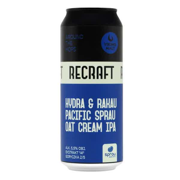 ReCraft Hydra & Rakau Pacific Sprau Oat Cream IPA 0,5l 5.5% 0.5L, Beer
