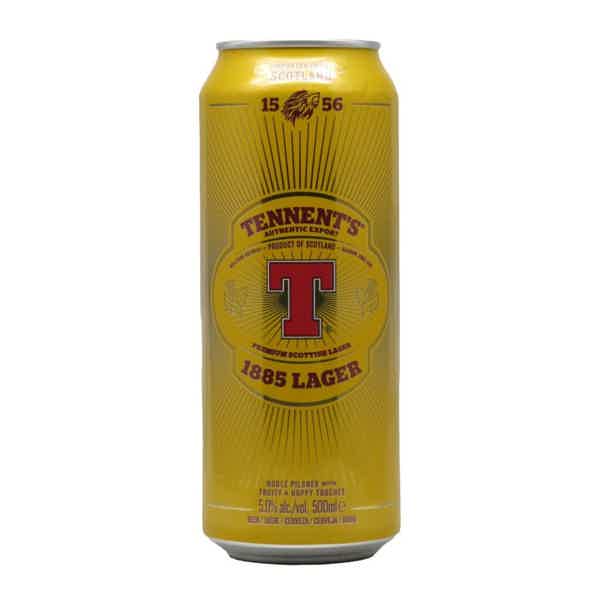 Tennent's 1885 Lager 0,5l 5.0% 0.5L, Beer
