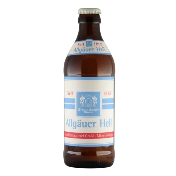 Schäffler Bräu Allgäuer Hell 0,33l 4.9% 0.33L, Beer